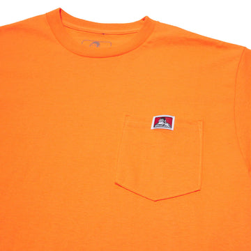 Ben Davis Pocket T-Shirt - Orange