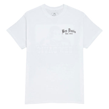 Ben Davis Paisley Logo T-Shirt - White