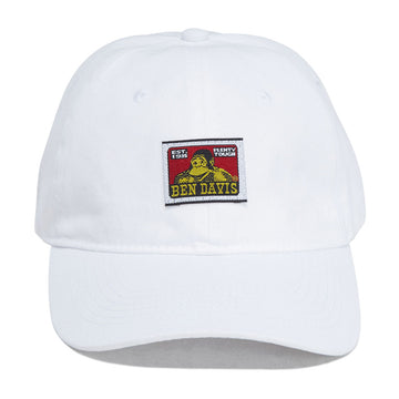 Ben Davis Unstructured Ball Hat - White