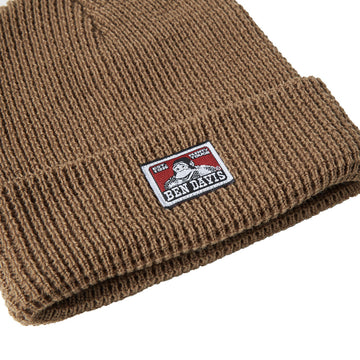 Ben Davis Waffle Beanie - Coyote Brown