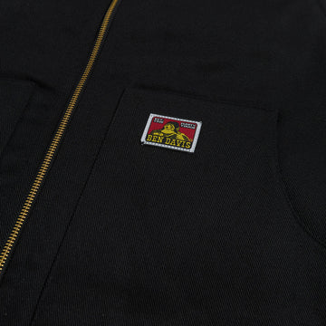 Ben Davis Lined Vest Jacket - Black