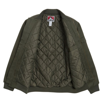 Ben Davis Bomber Jacket - Olive