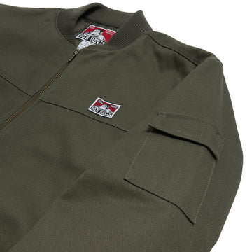 Ben Davis Bomber Jacket - Olive