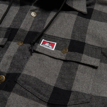 Ben Davis Flannel Jacket - Black/Grey