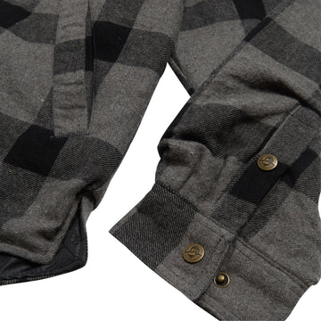Ben Davis Flannel Jacket - Black/Grey