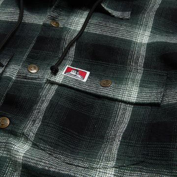 Ben Davis Flannel Jacket - Green