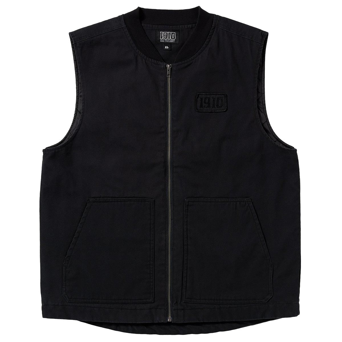 1910 Holeshot Vest Jacket - Black image 1