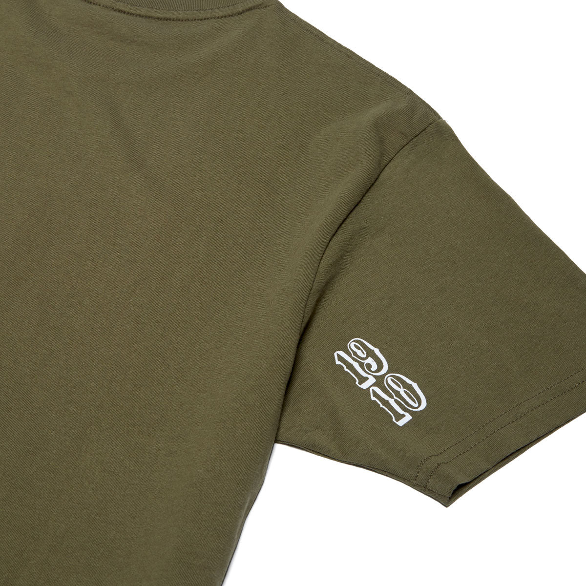 1910 OG Font Long Sleeve T-Shirt - Military Green – CCS