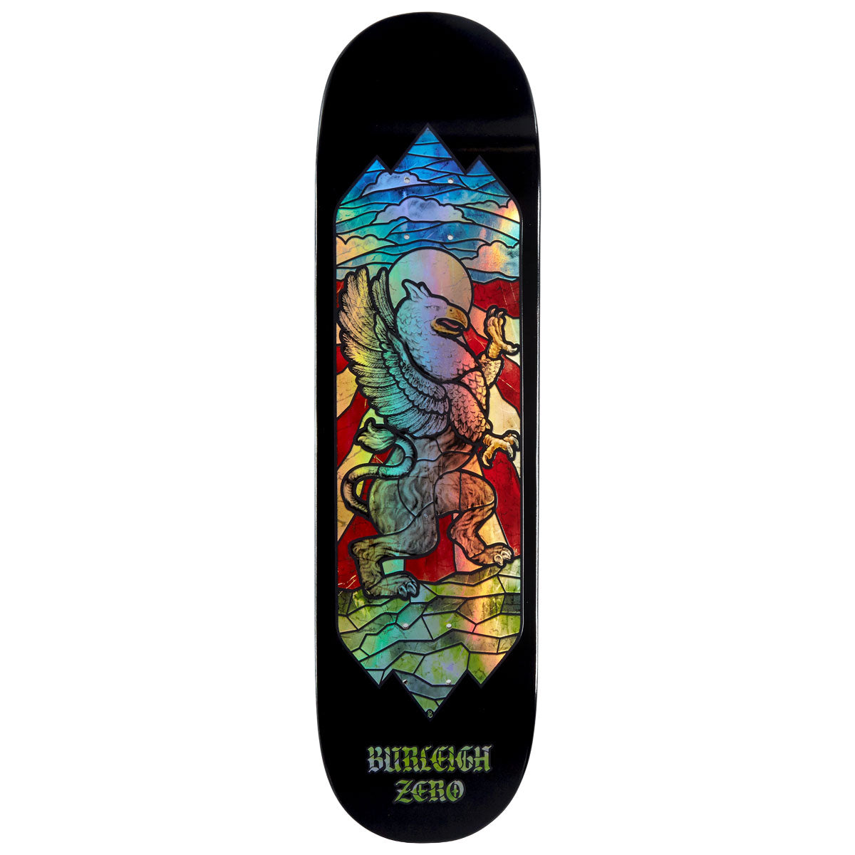 Zero Stained Glass Burleigh Skateboard Deck - 8.50