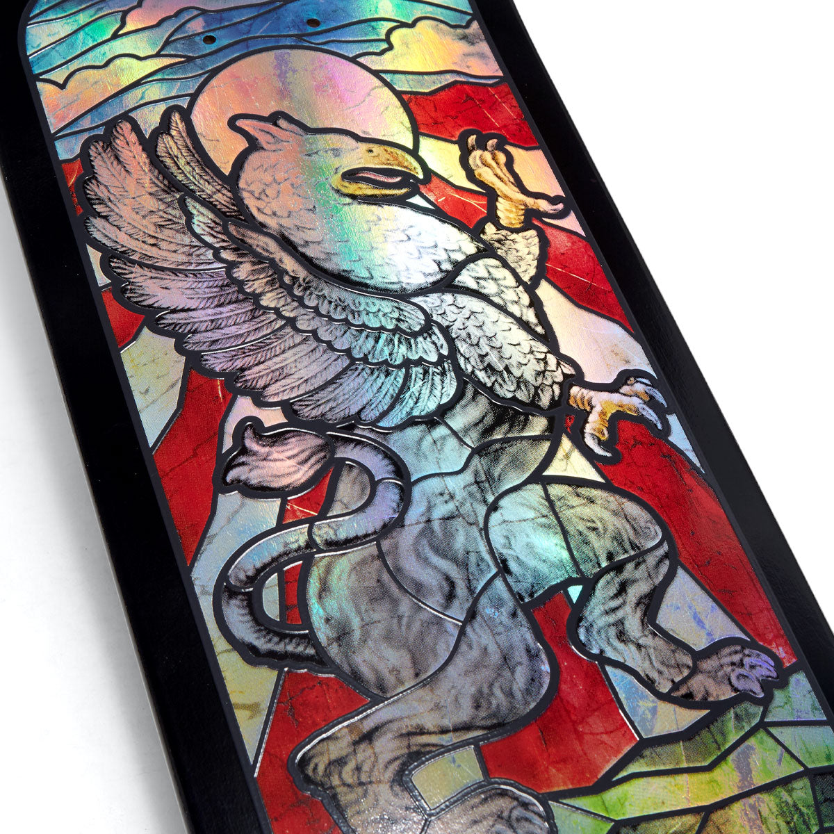 Zero Stained Glass Burleigh Skateboard Deck - 8.50