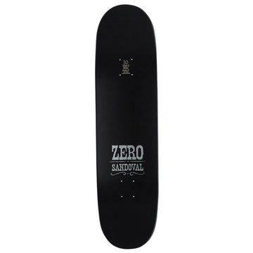 Zero Tommy Sandoval Gunslinger Reissue Skateboard Deck - Black Dipped - 8.50