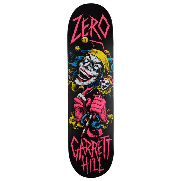 Zero Garrett Hill Jester Reissue Skateboard Deck - Pink Dipped