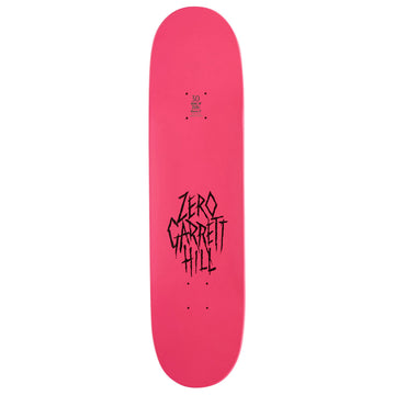 Zero Garrett Hill Jester Reissue Skateboard Deck - Pink Dipped - 8.25