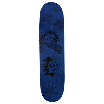 Zero Sheckler Suffer Skateboard Complete - Gold Foil - 8.50