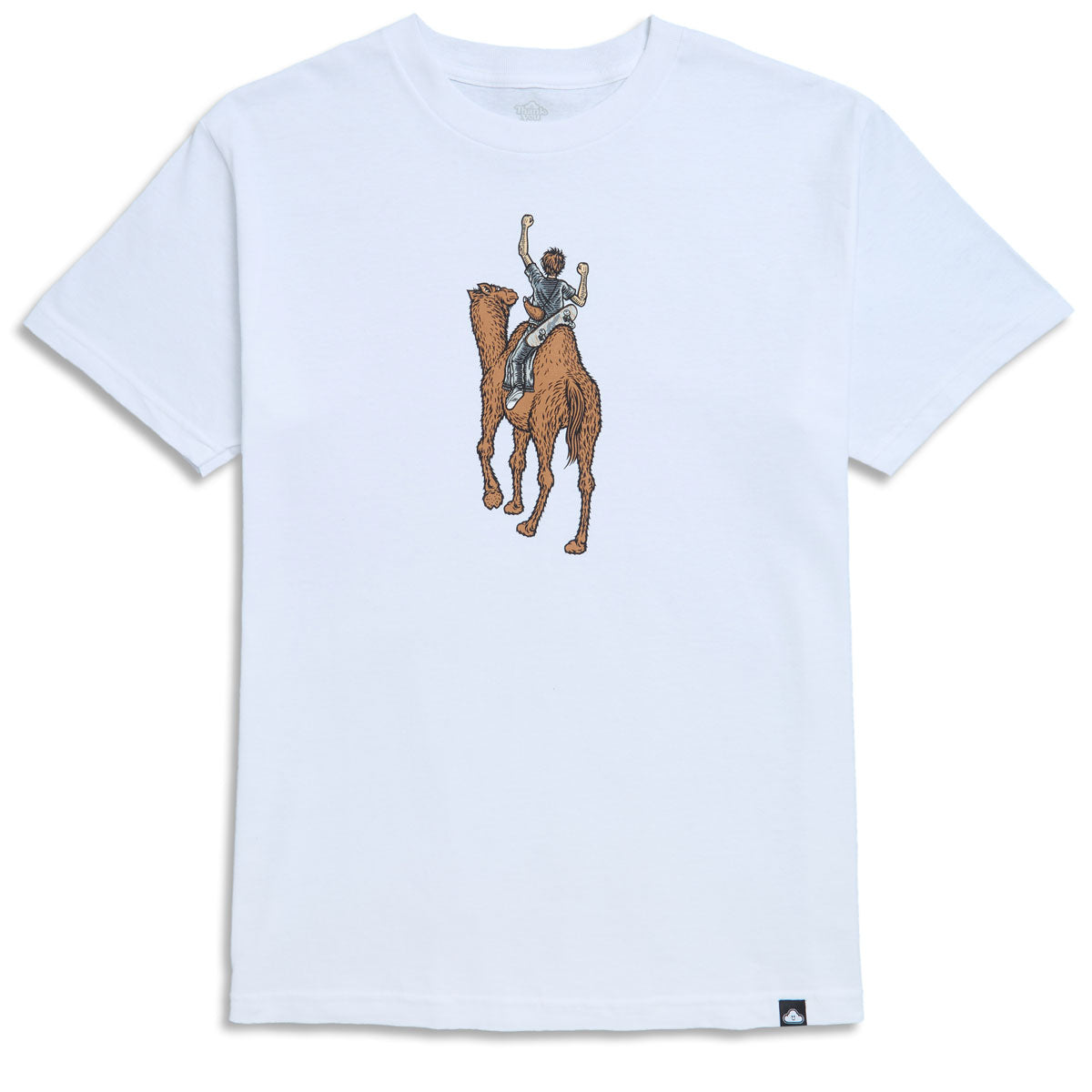 Thank You Cairo Camel T-Shirt - White image 1