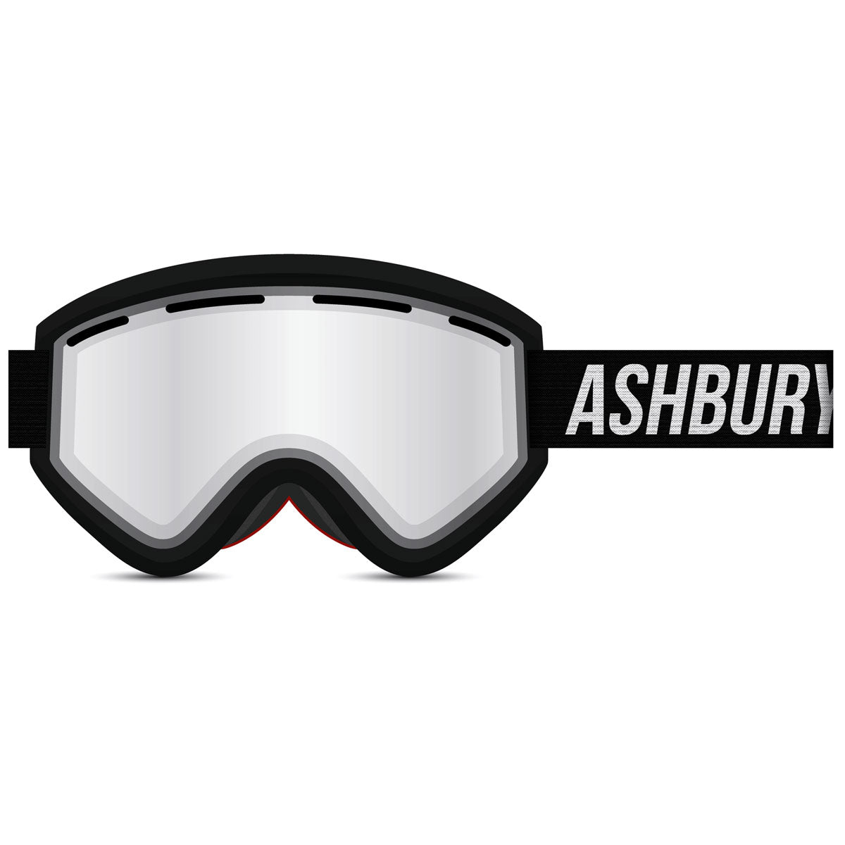 Ashbury Nightvision Snowboard Goggles - Clear image 1