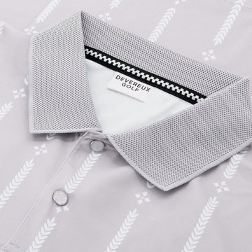 Devereux Café Polo Shirt - Grey
