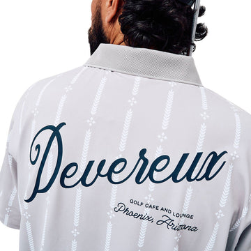 Devereux Café Polo Shirt - Grey
