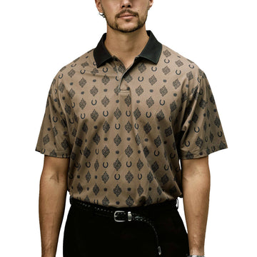 Devereux Duke Polo Shirt - Brindle