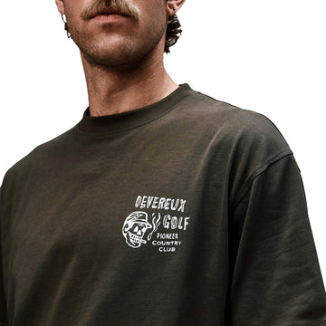 Devereux All The Smoke T-Shirt - Faded Black