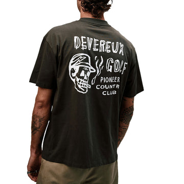 Devereux All The Smoke T-Shirt - Faded Black