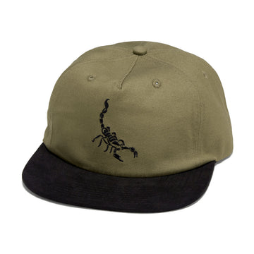 Devereux Heffy Scorpion Hat - Olive/Black