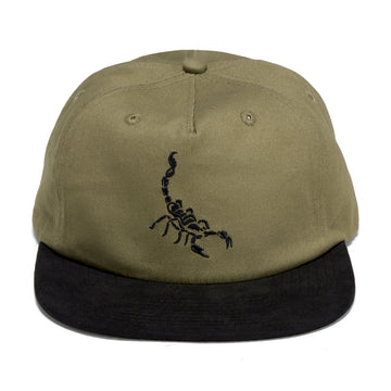 Devereux Heffy Scorpion Hat - Olive/Black