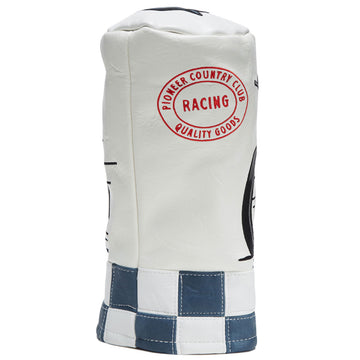 Devereux Check Sidecar Driver Cover - Blue/White