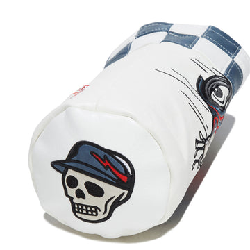 Devereux Check Sidecar Driver Cover - Blue/White