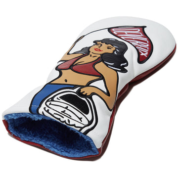 Devereux Range Girl Driver Cover - Red/White