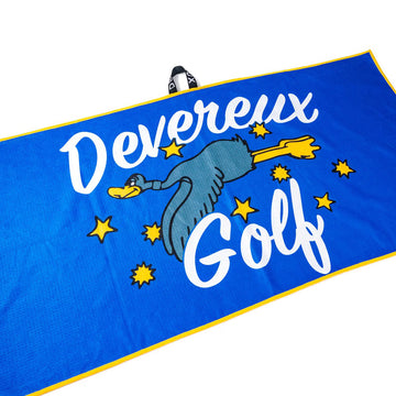 Devereux Birdie Juice Golf Towel - White