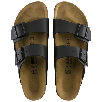 Birkenstock Arizona Sandals - Black Birko-Flor