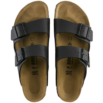 Birkenstock Womens Arizona Sandals - Black Birko-Flor