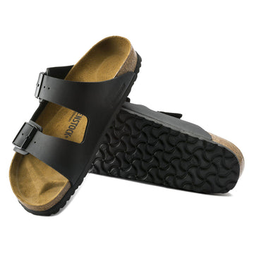 Birkenstock Womens Arizona Sandals - Black Birko-Flor