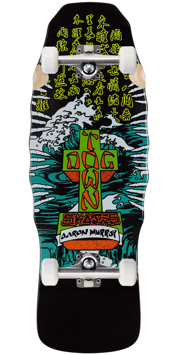Dogtown Aaron Murray Reissue Skateboard Complete - Black Full Dip - 10.25