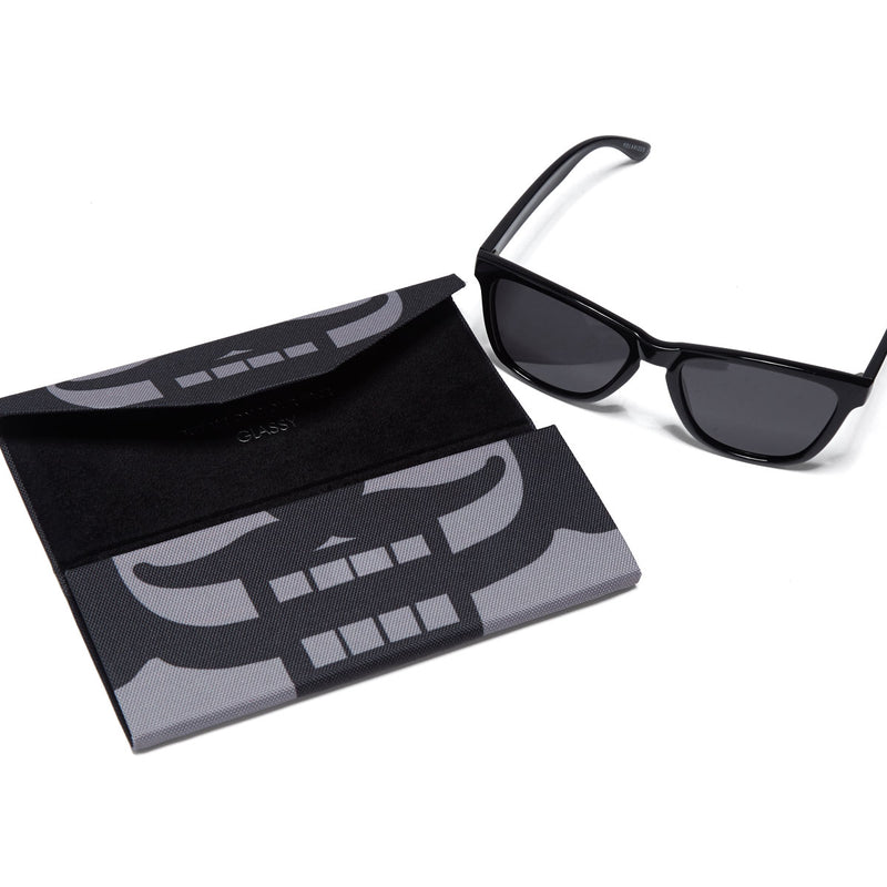 Glassy Deric Premium Polarized Sunglasses - Matte Black