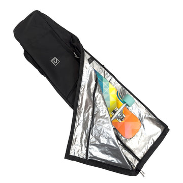 Kyoto Longboard Base Bag - Ebony Green/Violet