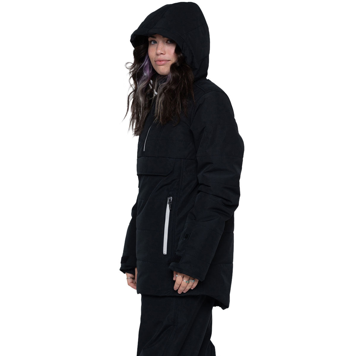 L1 Womens Snowblind Jacket 2024 Snowboard Jacket - Black image 3