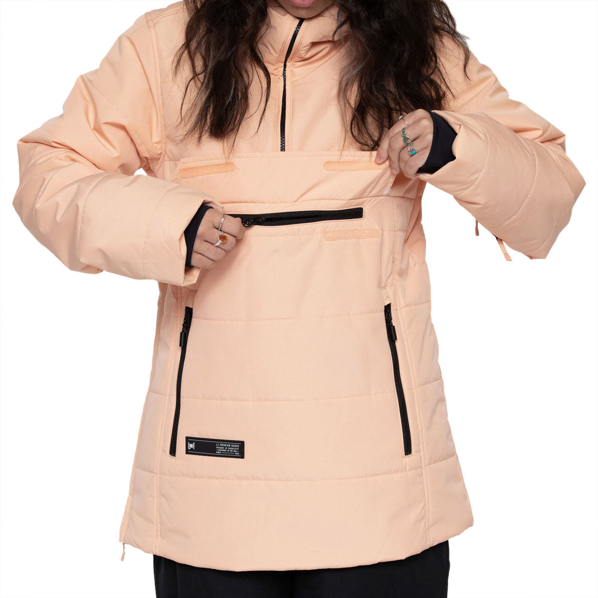 L1 Womens Snowblind Jacket 2024 Snowboard Jacket - Almost Apricot image 4