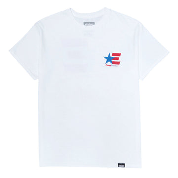Etnies America T-Shirt - White/Blue/Red