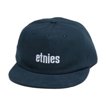 Etnies Icon Embroidery Snapback Hat - Indigo