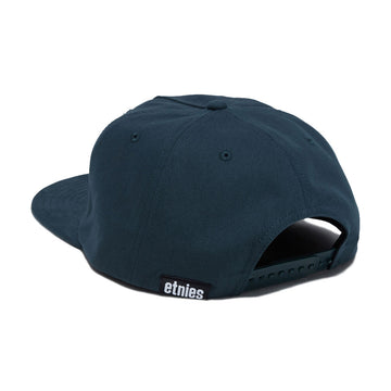 Etnies Icon Embroidery Snapback Hat - Indigo
