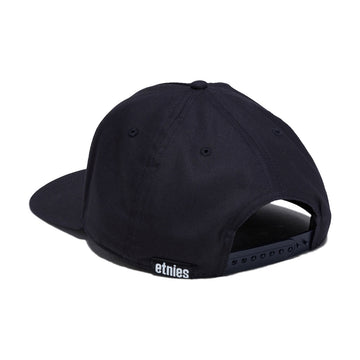 Etnies Icon E Snapback Hat - Navy/Grey