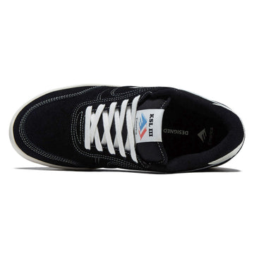Emerica KSL III Shoes - Black/White/White