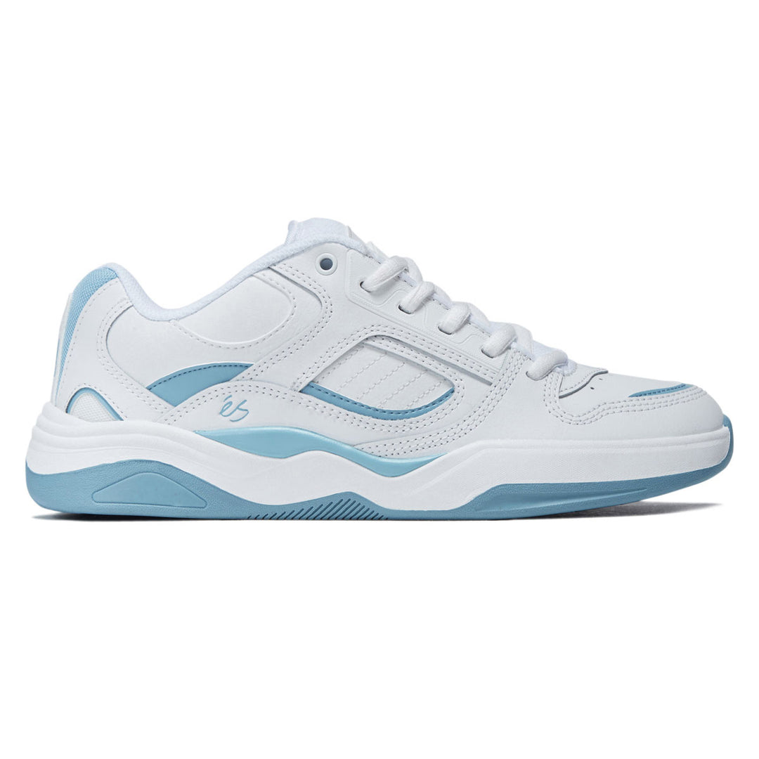 eS TJ Rogers Shoes - White/Blue – CCS
