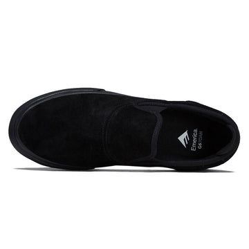 Emerica Wino G6 Slip-On Shoes - Black/Black/Black