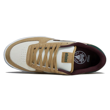 Etnies x Skate Wild Emerson Shoes - Tan/Green