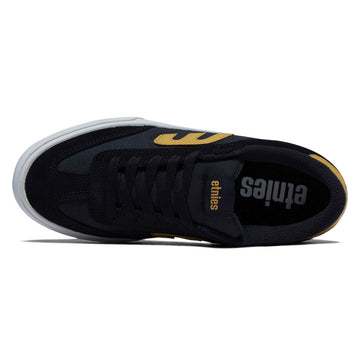 Etnies Lo-Cut Vulc Shoes - Navy/Yellow