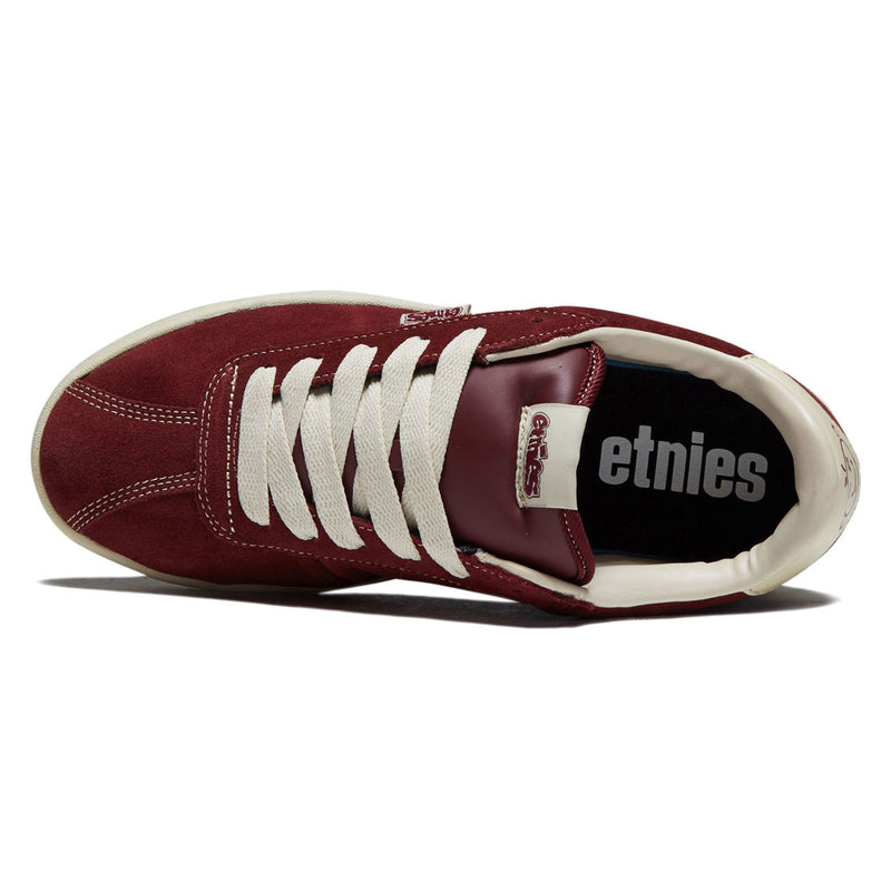 Etnies Scam Shoes - Burgundy/Tan