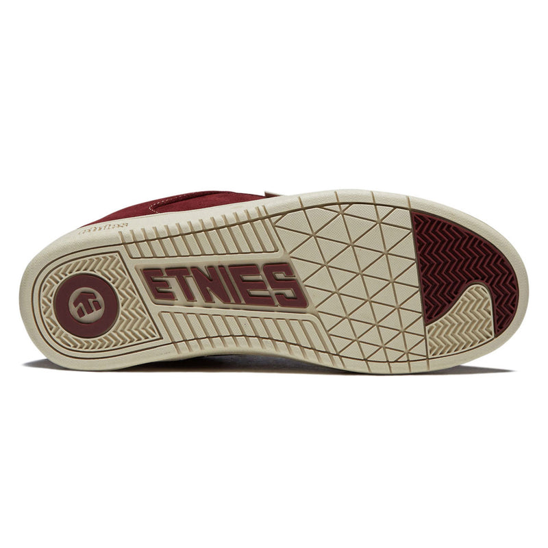 Etnies Scam Shoes - Burgundy/Tan